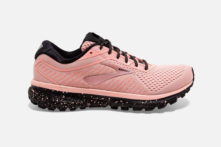 Brooks Ghost 12 Women's Road Running Shoes - Pink (27853-GLIU)